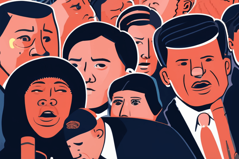 세계 격변: 미국의 재개입, 시위 격화, 위기 심화