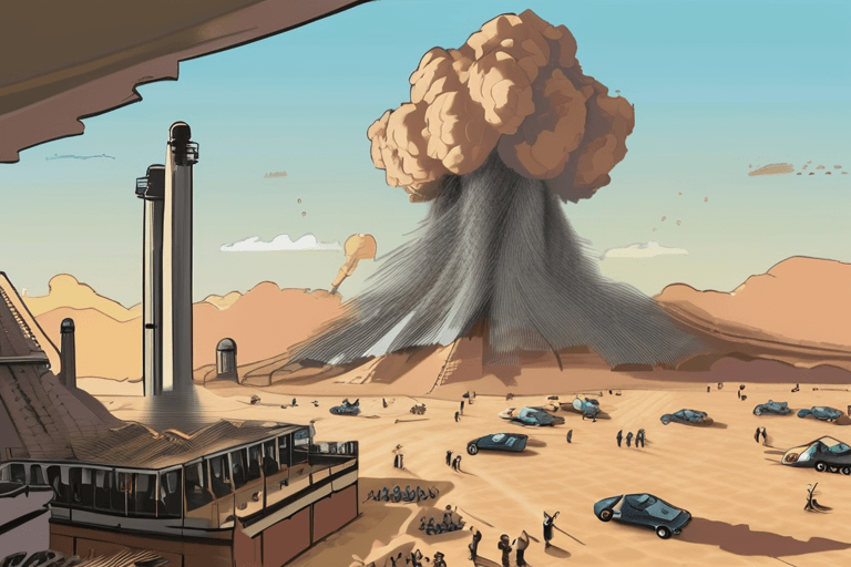 मध्य पूर्व में तनाव बढ़ा: ईरान का जवाबी हमला, रफ़ाह फिर से खुला, राष्ट्र में धमाके