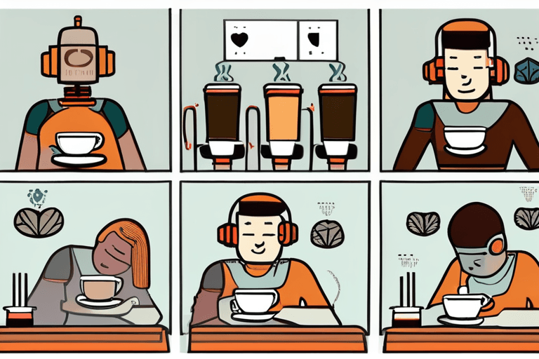 Kaffee schlägt Mikrodosierung bei Depressionen; Roboter-Baristas erobern Herzen