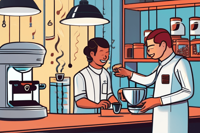 Café Vence a Microdosagem, Baristas Robôs Conquistam Corações e o Universo se Acalma