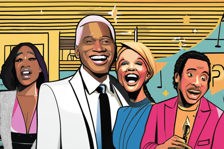 Грэмми и Комедия Сталкиваются: Звезды Блестят, Секреты Раскрываются!