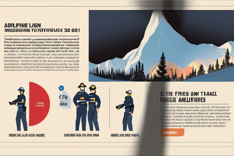 Número de Mortos em Incêndio Alpino Aumenta Enquanto Busca pela Mãe de Âncora Desaparecida se Intensifica