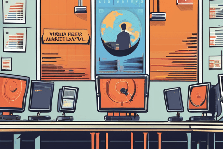 세계가 휘청: 기술주 매도, 시장 폭락, 전쟁법 붕괴