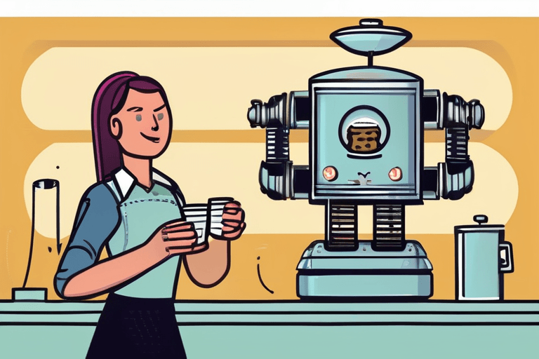 로봇 바리스타, 놀라운 성공과 커피 치료법을 만들어내다!