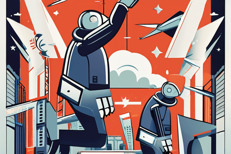 テクノロジー巨人の転落、台頭、そして星を目指す