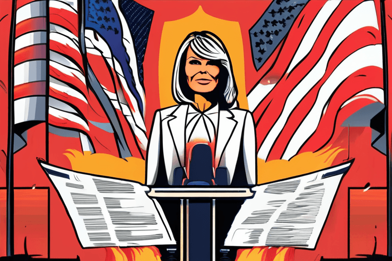 ملايين ميلانيا، متاعب ترامب والعالم يحترق!