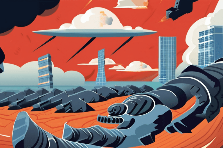 Die Welt am Abgrund: Steuern, Stürme, Drohungen und drohender Krieg