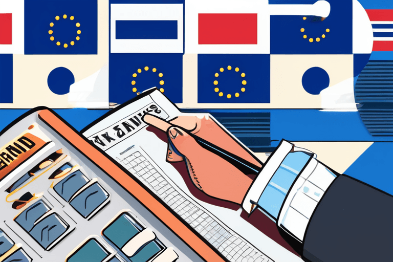 세금 보고 마감일 놓쳐, EU 관세 심사 숙고, 북극 상처 재개