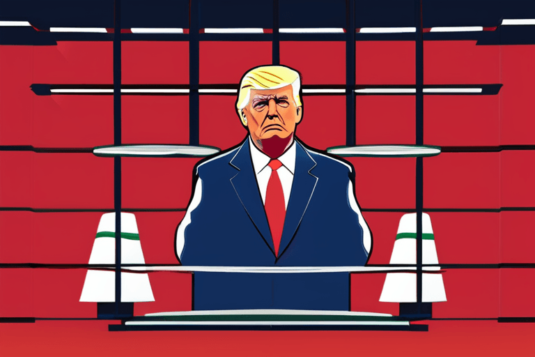 Trump Courts Iran as Troubles Mount