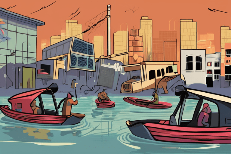 Crises mondiales : Chaos fiscal, espoir à Rafah, inondations à Madagascar, incendie à Téhéran, différend sur les droits