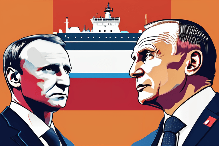 Petrolero Atacado, Macron Seduce a Putin y X Asaltada