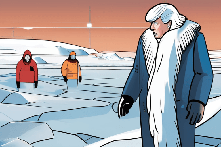 Gigantes da Tecnologia Enfrentam Frio Ártico, Demandas de Dados de Trump