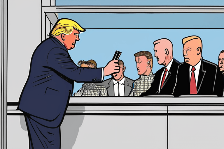 Trump beharrt auf Rolle bei Wahl, während Bundesbehörden von allen Seiten unter Beschuss geraten