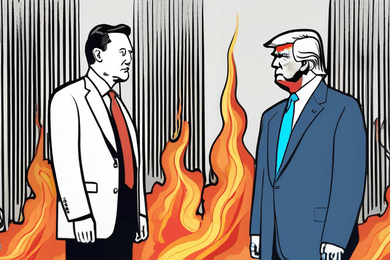 머스크, 트럼프, 그리고 불타는 세계: 심판의 한 주