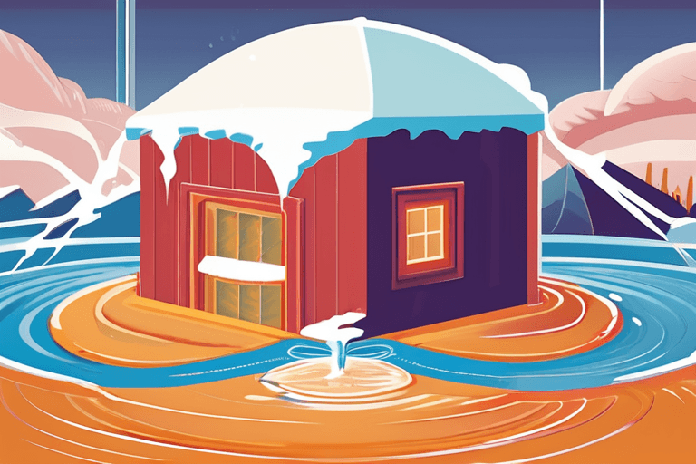 Mundo Luta com Água, Inundações e Relações Congeladas