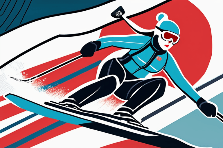 Caos en el esquí: Caídas, política y la lucha de Vonn acaparan la atención mundial