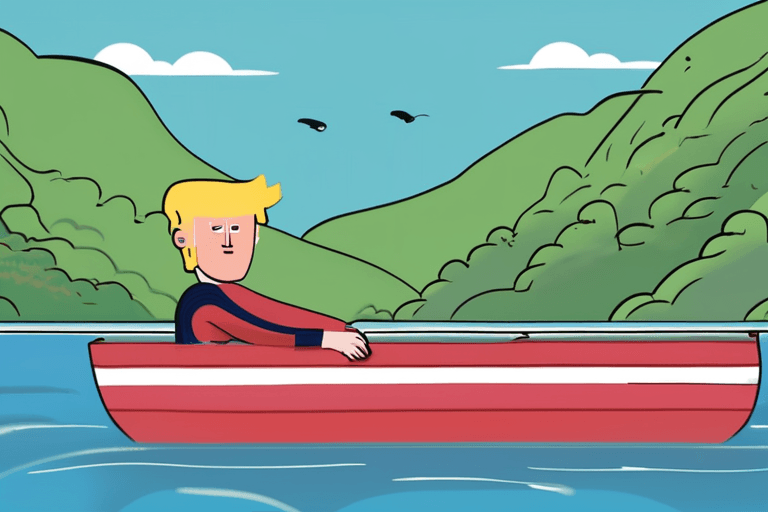 किशोर नायक परिवार को बचाने के लिए मीलों तैरा; ट्रम्प, कोलंबिया में शांति