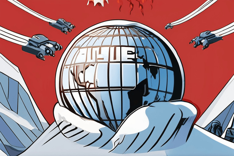 الحرب والمأساة والإرهاب تخيم على العالم مع اشتداد وطأة الشتاء