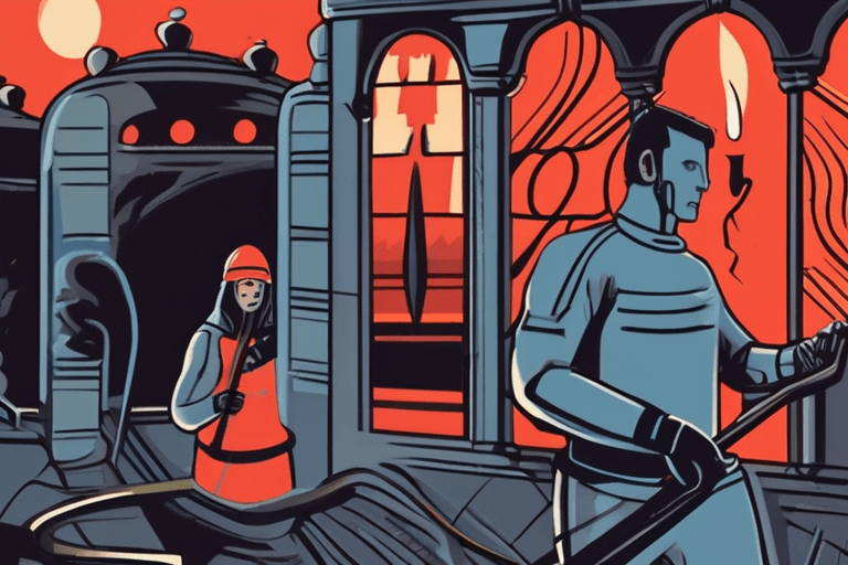 Apagones Obligan a Kyiv a Usar Velas; Rivalidad en el Hockey Enciende una "Guerra Absoluta"