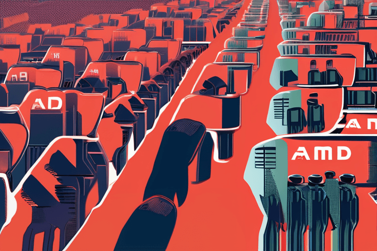 Tech Turmoil: AMD Plunges, AI Fuels Chaos, World Crumbles