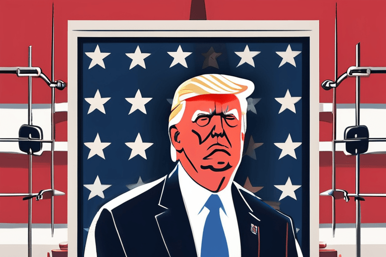 트럼프 반대파, 희비 엇갈려: 법원 패소, 암살범 수감