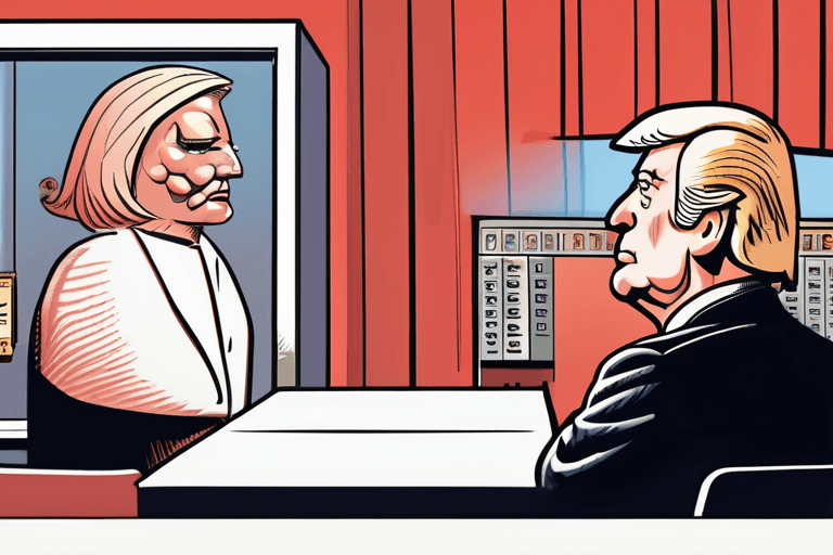 Trumps turbulente Woche: Skandale, Chaos und Gerichtssaal-Auseinandersetzungen!