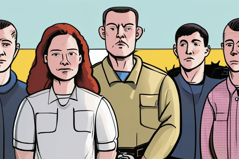 Online-Anbahnungsring zerschlagen; Ukrainische Kriegsgefangene bei Austausch freigelassen