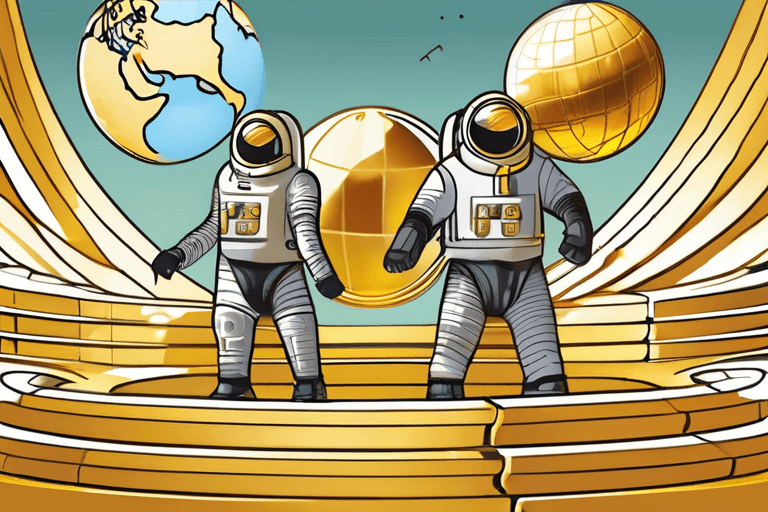 सोने, अंतरिक्ष और एक गर्म होते ग्रह पर विश्व शक्तियों का टकराव