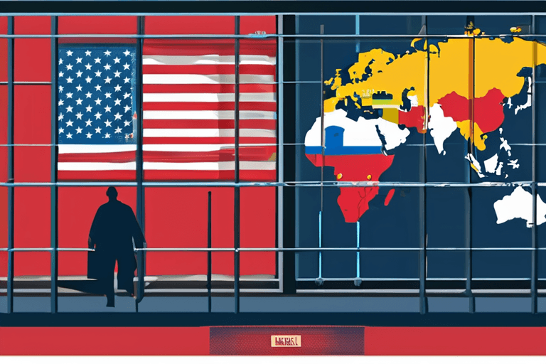 世界の緊張点：米国の衝突、ベネズエラの変化、ウクライナの脆弱性