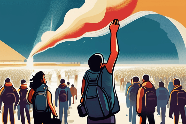 Globale Spannungen flammen auf: Migranten, Proteste und Grenzstreitigkeiten brechen aus