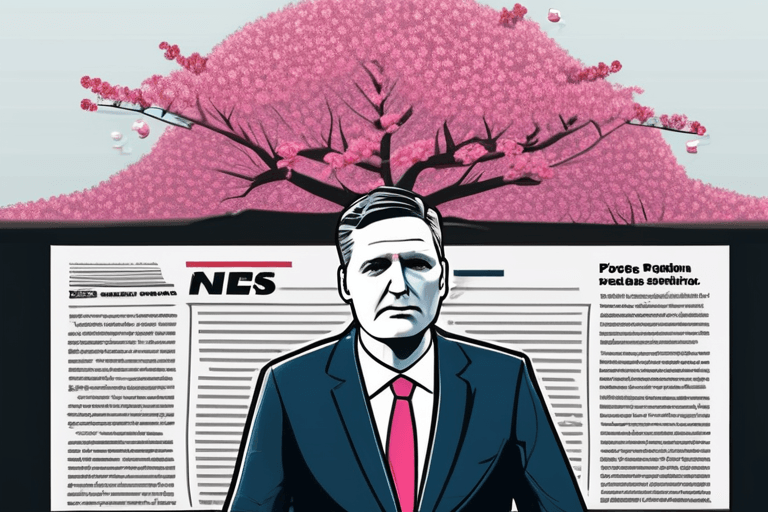 Starmer se disculpa, se cancelan los cerezos en flor y escándalo de contrabando en Gaza