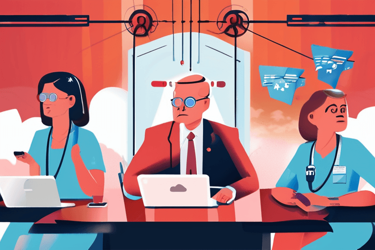 国家面临医疗、人口普查和政治斗争