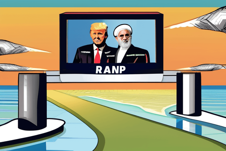 Trump Launches Drug Site, Iran Threatens Strait Massacre