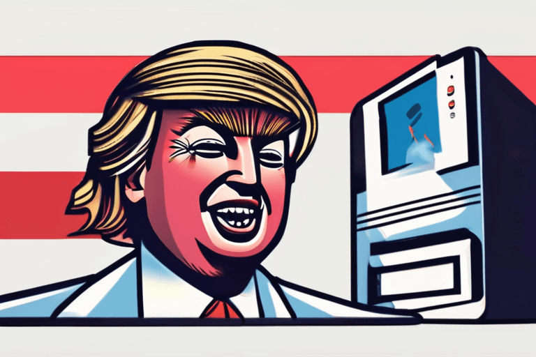 Трамп поделился расистским видео, Белый дом отозвал