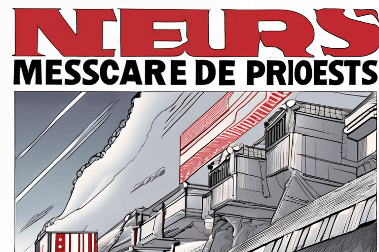 Tempête, massacre et manifestations dominent l'actualité