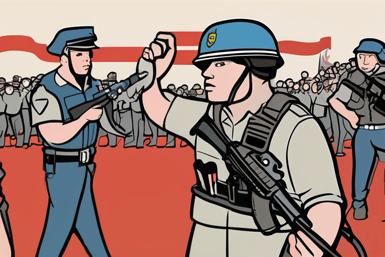 পুলিশ গ্রেপ্তার, গাজা যুদ্ধ, এবং অলিম্পিক-এর বিদ্রূপ খবরে প্রধান্য বিস্তার করে