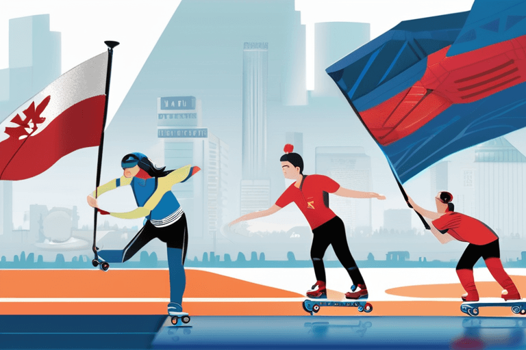 Olimpiadas, Estrella del Patinaje, y Drama Global Colisionan