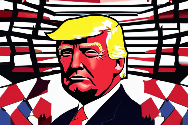 ट्रम्प ने नस्लवादी वीडियो का बचाव किया, हार्वर्ड से संबंध तोड़ा