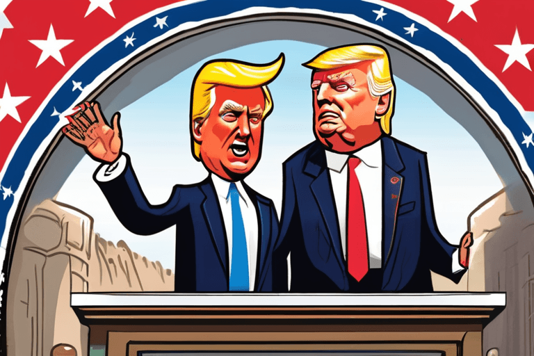 ترامب يستضيف حكام الحزب الجمهوري، ويثير جدلاً