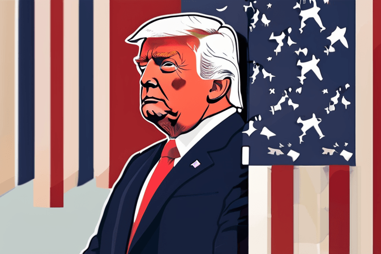 トランプ氏、人種差別的ミームを削除；市場は危機に揺れる