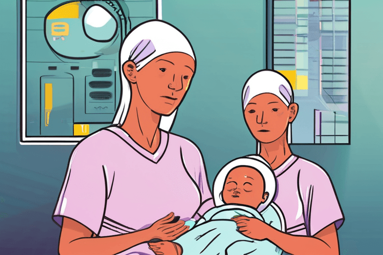 الناجيات من السرطان يلدن بعد جراحة تجريبية