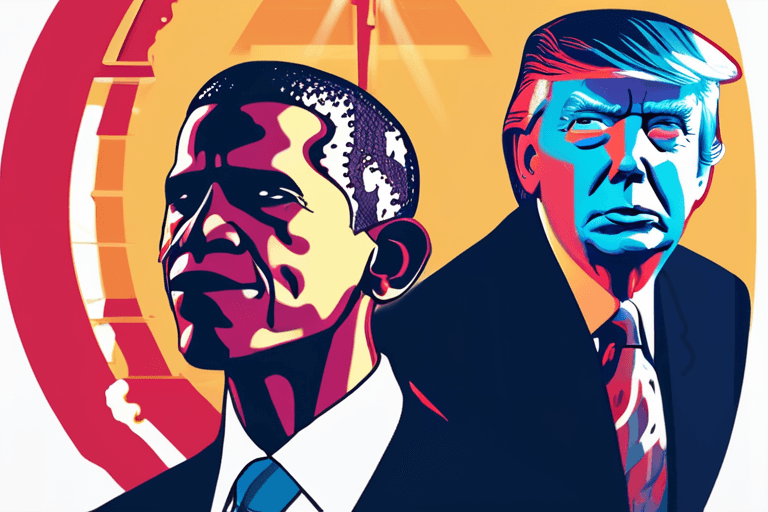 ট্রাম্প ওবামার বাঁদর ভিডিও নিয়ে বিতর্কের জন্ম দিলেন