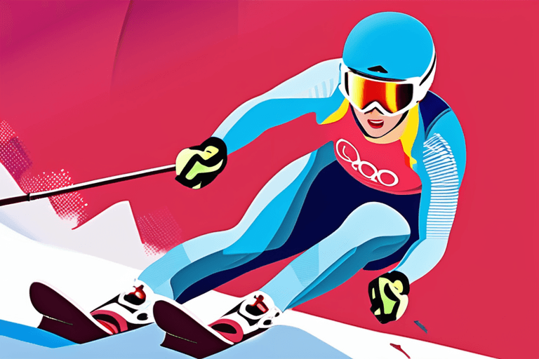 Vonn dévale la descente avec une rupture du LCA ; les Jeux olympiques débutent !