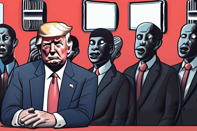 トランプ氏、人種差別的動画を擁護、謝罪せず