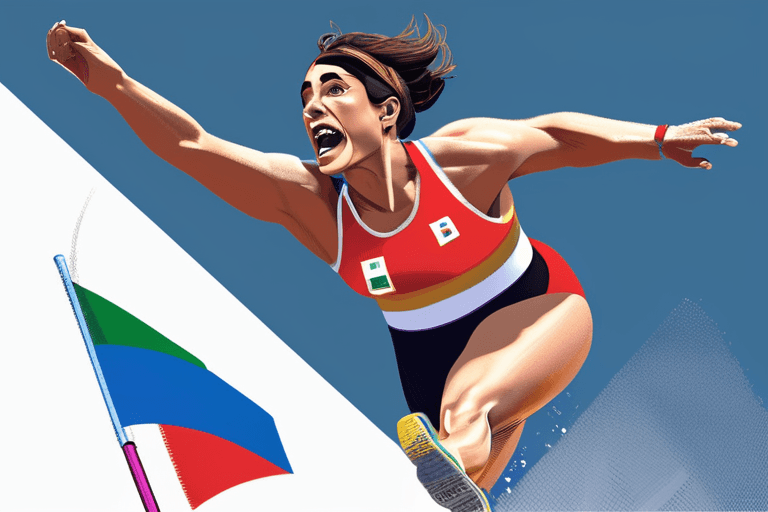 Lollobrigida aus Italien gewinnt überraschend olympisches Gold!