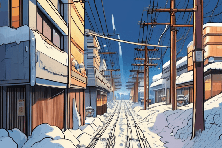 عاصفة ثلجية في اليابان تودي بحياة 45 شخصًا وسط صراع على السلطة السياسية