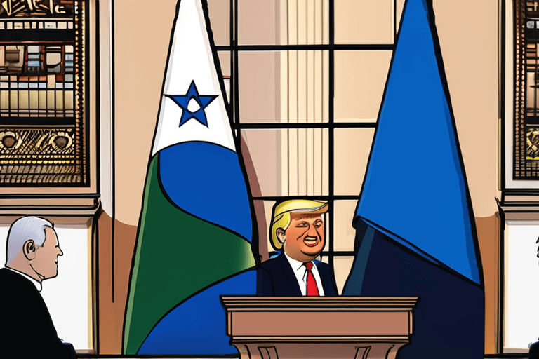 トランプ、ネタニヤフがイランを協議へ　世界的な混乱の中で