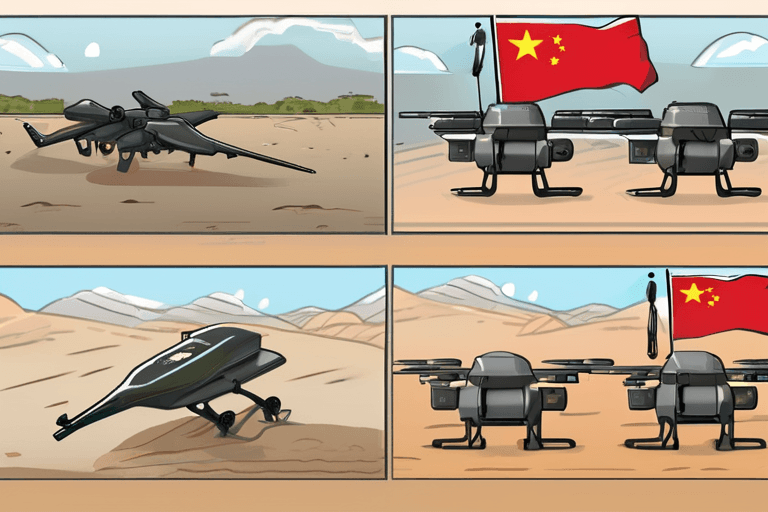 수단 드론 공격, 민간인 사망; 중국 관계 개선