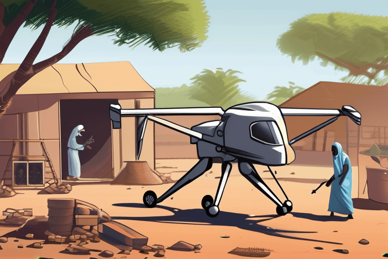 Ataque de Drone no Sudão Mata Civis em Fuga; Cantor Morre