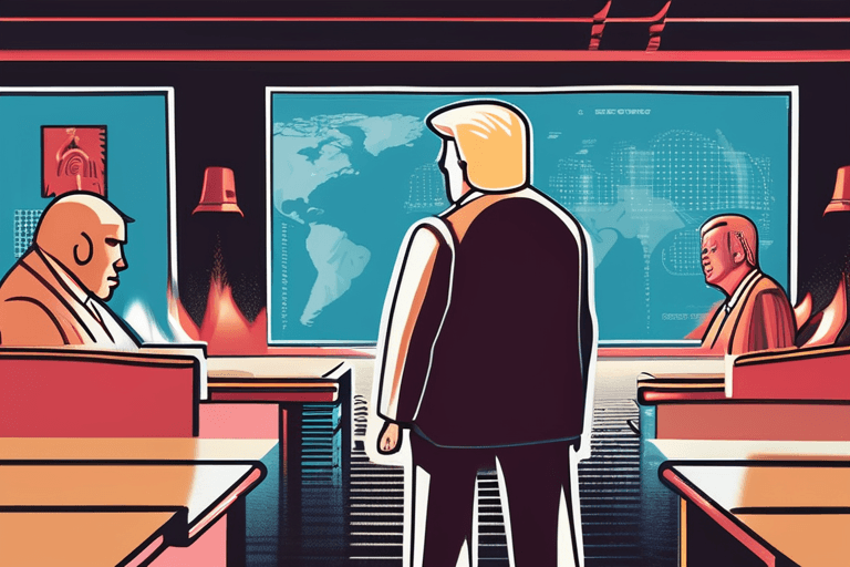 트럼프, 잇따른 위기 속 분노 촉발